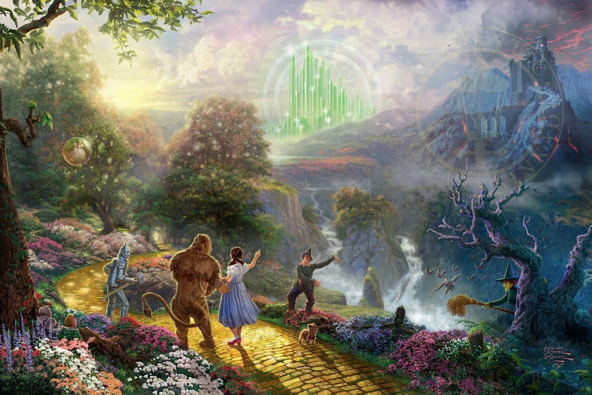 Kinkade-Dorothy Discovers the Emerald City