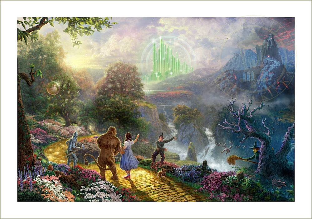 Dorothy Discovers the Emerald City, by Thomas Kinkade