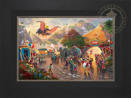 Disney Dumbo - Limited Edition Art, by Thomas Kinkade Studios