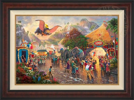 Disney Dumbo - Limited Edition Art, by Thomas Kinkade Studios