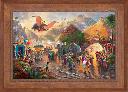 Disney Dumbo - Limited Edition Art, by Thomas Kinkade Studios