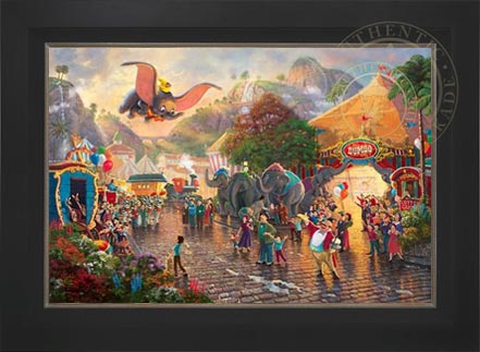 Disney Dumbo - Limited Edition Art, by Thomas Kinkade Studios
