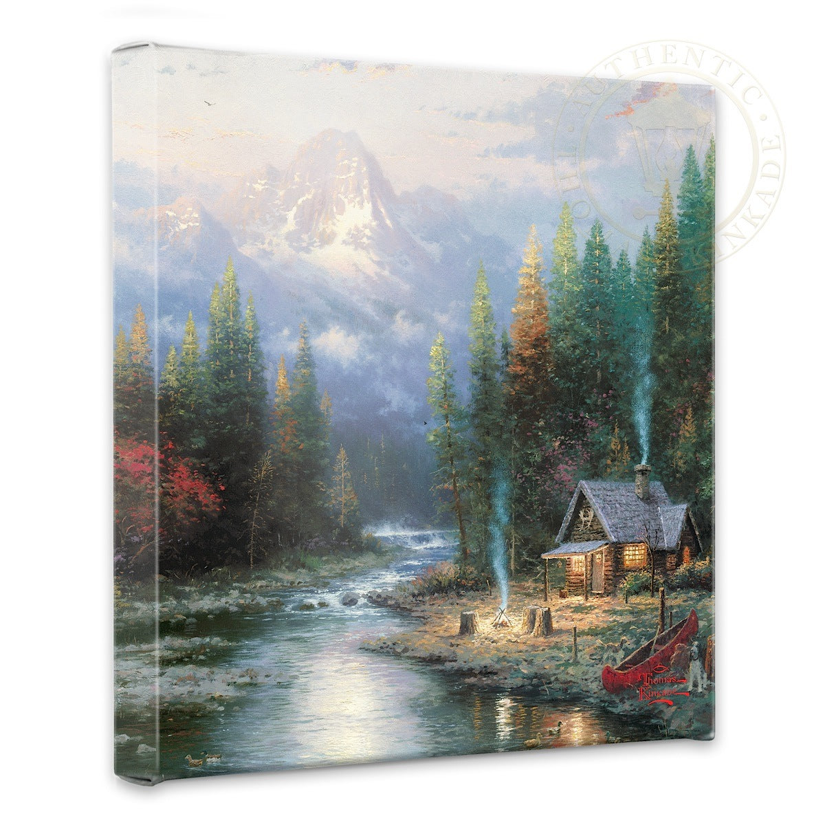 End of a Perfect Day II, The - 14" x 14" Gallery Wrapped Canvas