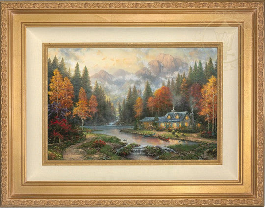Evening at Autumn Lake, by Thomas Kinkade