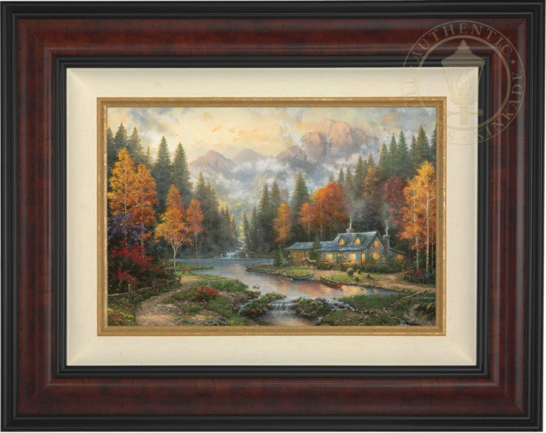Evening at Autumn Lake, by Thomas Kinkade