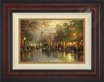 Evening on the Avenue, by Thomas Kinkade
