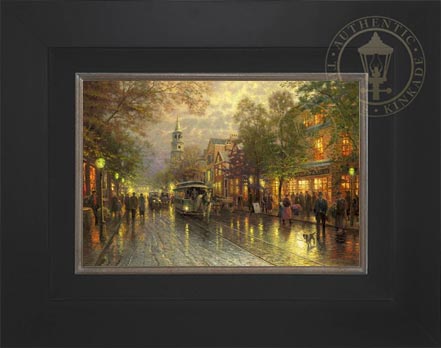 Evening on the Avenue, by Thomas Kinkade