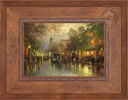 Evening on the Avenue, by Thomas Kinkade