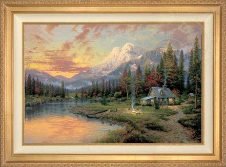 Evening Majesty, by Thomas Kinkade