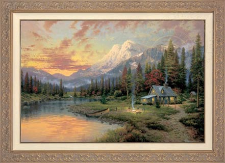 Evening Majesty, by Thomas Kinkade