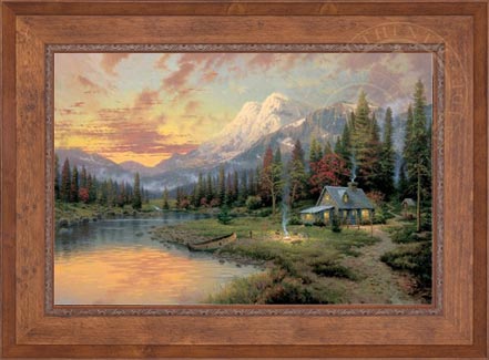 Evening Majesty, by Thomas Kinkade
