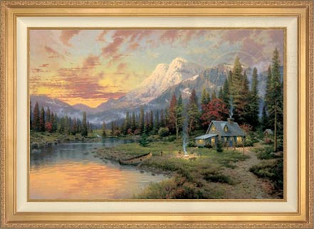 Evening Majesty, by Thomas Kinkade