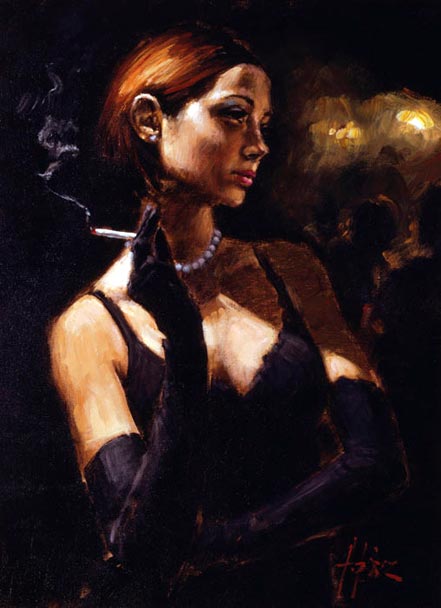 fabian perez black gloves