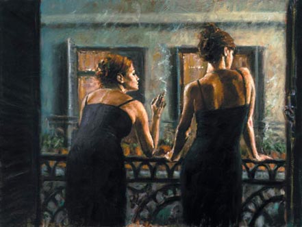 fabian perez cenisientas of the night