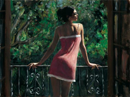 fabian perez like a cat with green