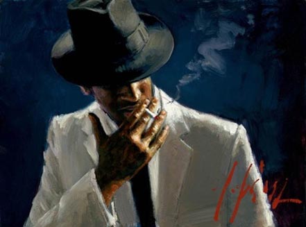 fabian perez marcus in white ii