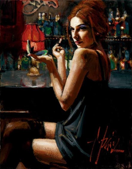 fabian perez marissa at the bar