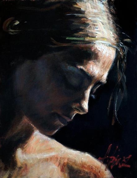 fabian perez portrait of luciana