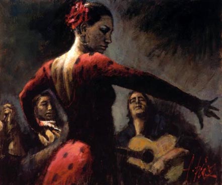 fabian perez tablado flamenco ii