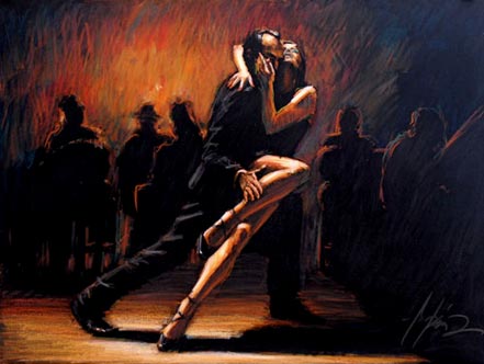 fabian perez tango study in pastel