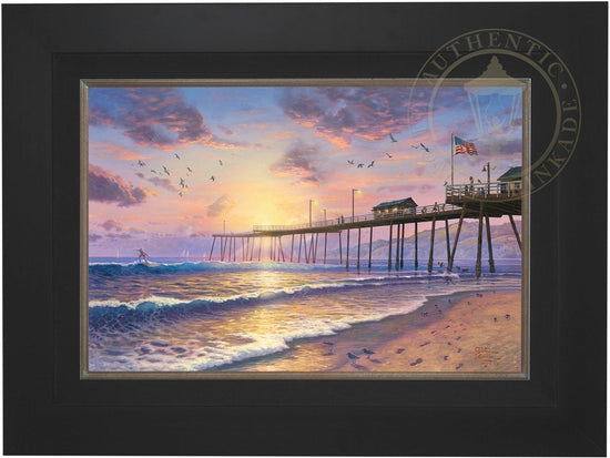 Footprints in the Sand, by Thomas Kinkade