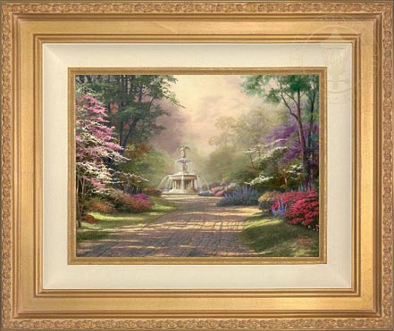 Fountain of Blessings, by Thomas Kinkade Studios