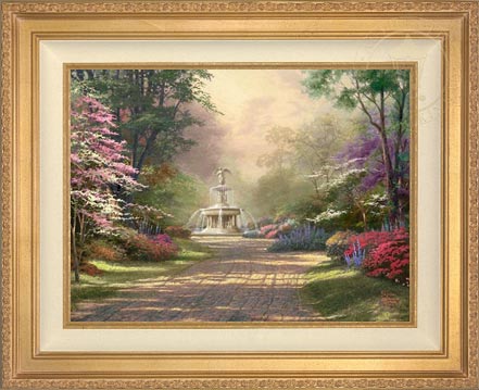 Fountain of Blessings, by Thomas Kinkade Studios