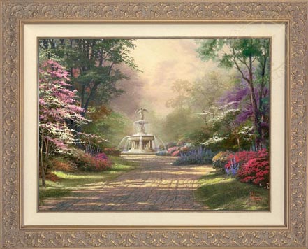 Fountain of Blessings, by Thomas Kinkade Studios