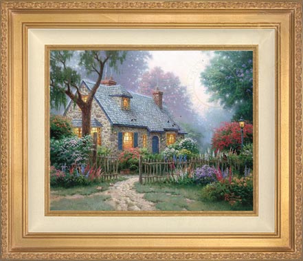 Foxglove Cottage, by Thomas Kinkade