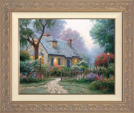 Foxglove Cottage, by Thomas Kinkade