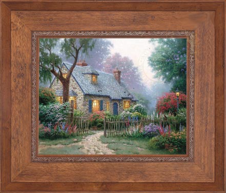 Foxglove Cottage, by Thomas Kinkade