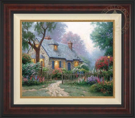 Foxglove Cottage, by Thomas Kinkade
