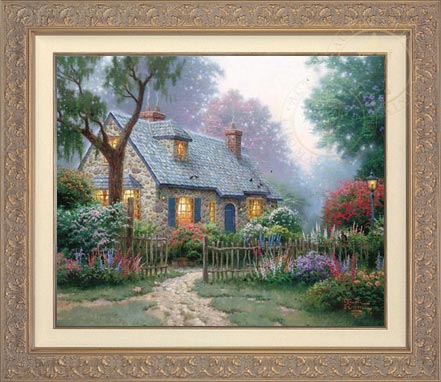 Foxglove Cottage, by Thomas Kinkade