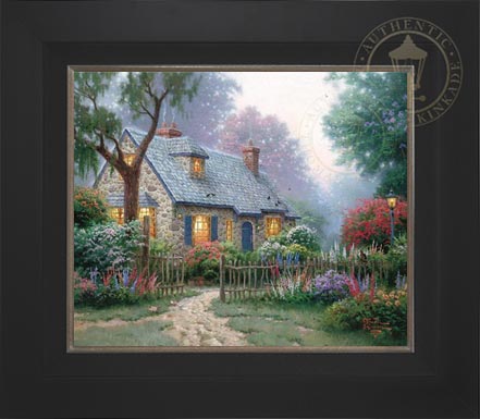 Foxglove Cottage, by Thomas Kinkade