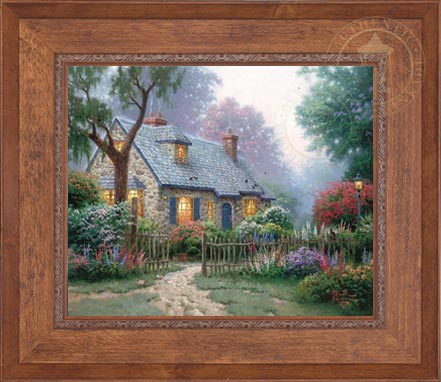 Foxglove Cottage, by Thomas Kinkade