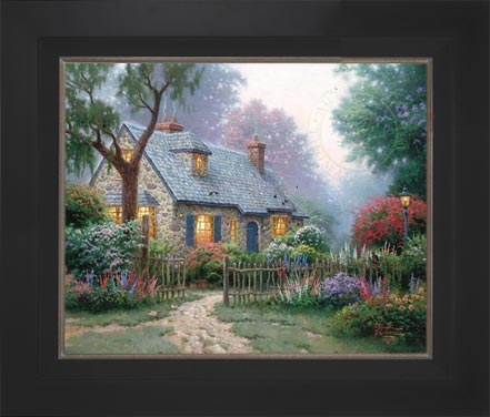 Foxglove Cottage, by Thomas Kinkade