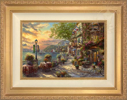 French Riviera Café, by Thomas Kinkade Studios