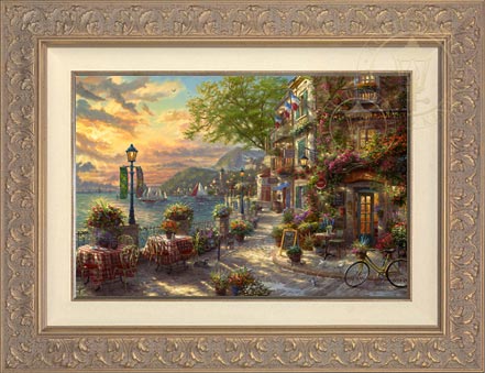 French Riviera Café, by Thomas Kinkade Studios
