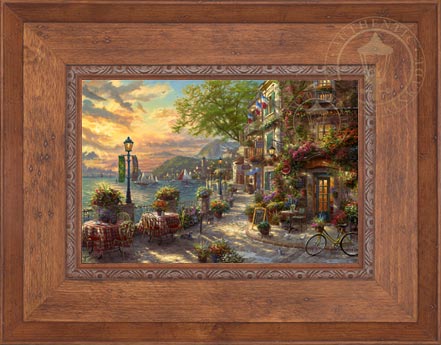 French Riviera Café, by Thomas Kinkade Studios