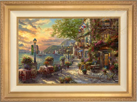 French Riviera Café, by Thomas Kinkade Studios