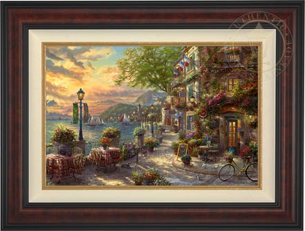 French Riviera Café, by Thomas Kinkade Studios