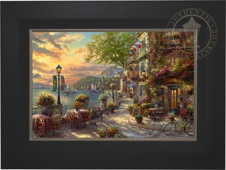 French Riviera Café, by Thomas Kinkade Studios