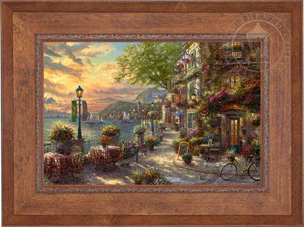 French Riviera Café, by Thomas Kinkade Studios