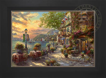 French Riviera Café, by Thomas Kinkade Studios