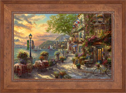 French Riviera Café, by Thomas Kinkade Studios
