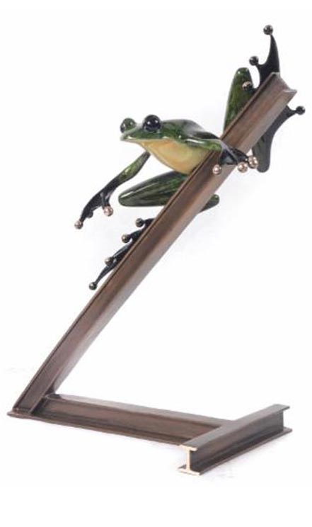 frogman breaks over