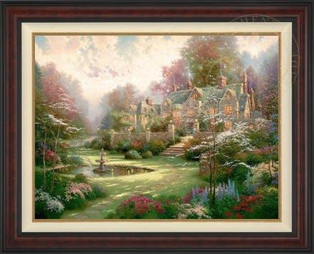 Gardens Beyond Spring Gate, by Thomas Kinkade