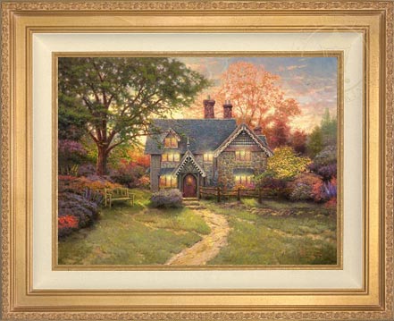 Gingerbread Cottage, by Thomas Kinkade