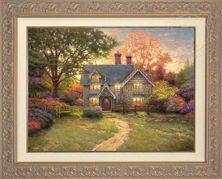Gingerbread Cottage, by Thomas Kinkade