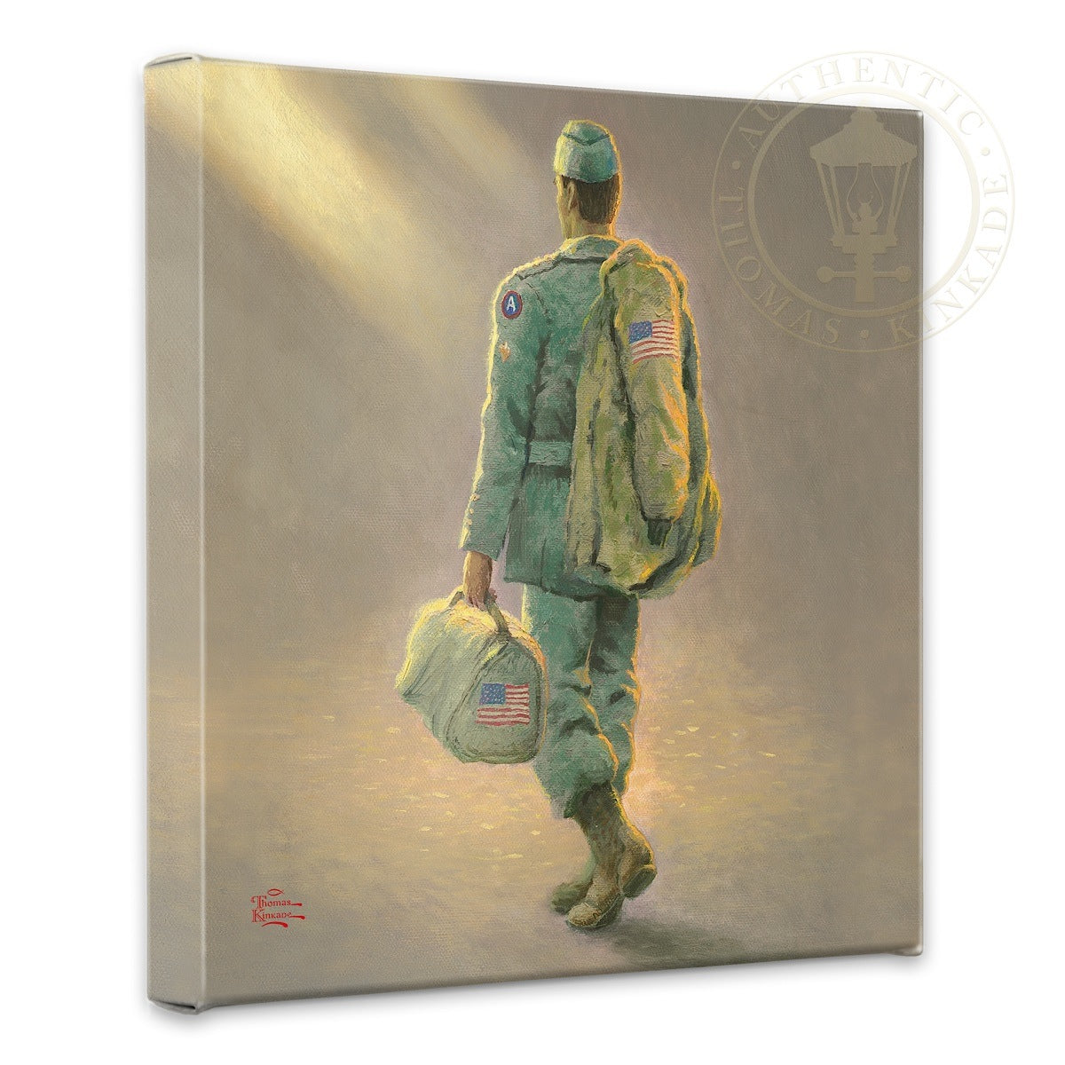 Heading Home - 14" x 14" Gallery Wrapped Canvas